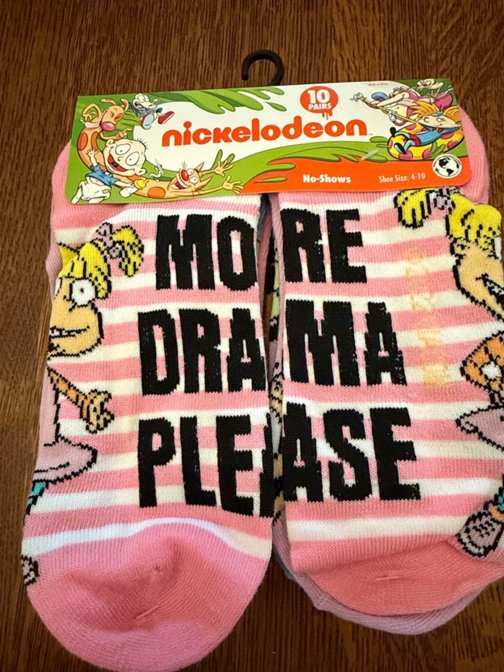 10 Pairs of Nickelodeon Women’s No-Show Socks
